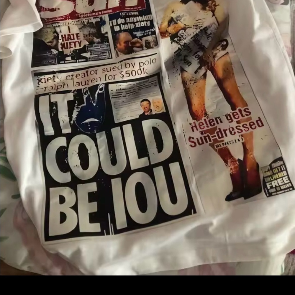 Graphic White T-Shirt
